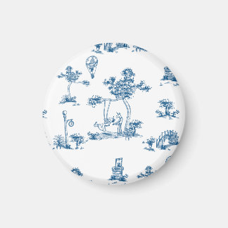 Unicorn Toile Magnet