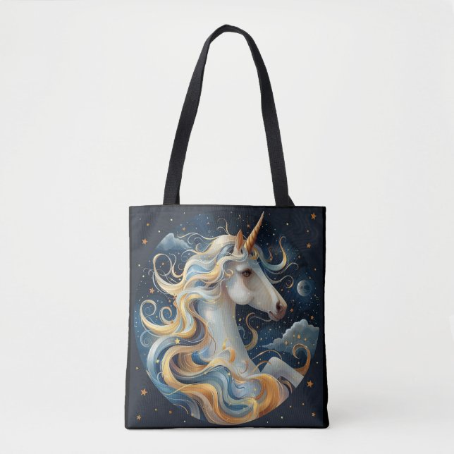 Unicorn Tote Bag (Vorderseite)