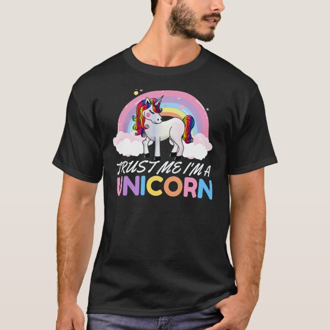 Unicorn Trust Me I'm Unicorn T-Shirt (Vorderseite)
