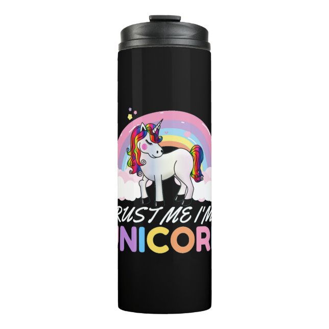 Unicorn Trust Me I'm Unicorn Thermosbecher (Vorderseite)