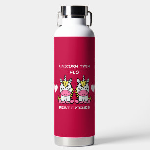 Unicorn Twin Sister Trinkflasche