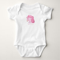 Unicorn Typografie Baby Girl Pink Fantasy Baby
