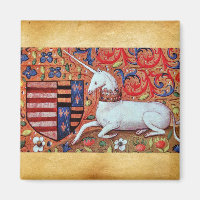 UNICORN UND MEDIEVA FANTASY BLUME, FLORALMOTIFS