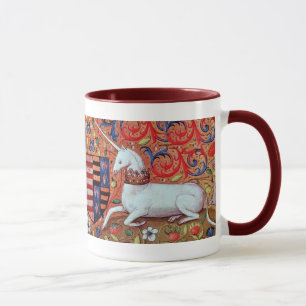 UNICORN UND MEDIEVA FANTASY BLUME, FLORALMOTIFS TASSE