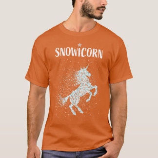 Unicorn Unicorn Skifahren Apresski T-Shirt