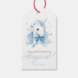 Unicorn Valentine Kids Classroom Valentine Tag Geschenkanhänger