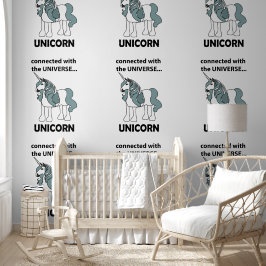 Unicorn verbunden mit dem Universum Unicorn Tapete