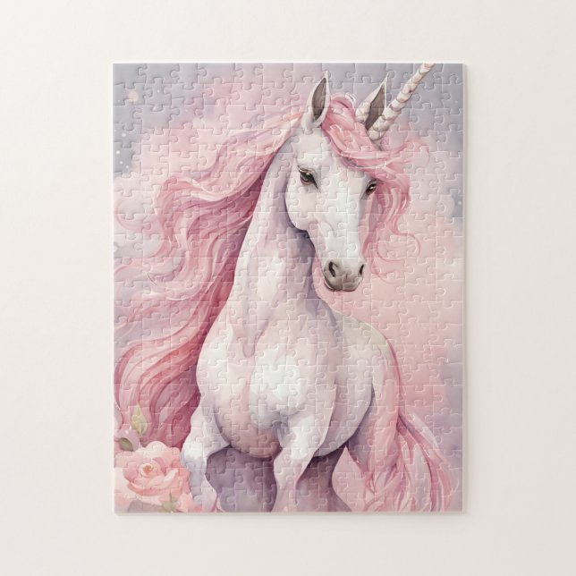 Unicorn Wall Clock Puzzle (Vertikal)