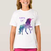 Unicorn Watercolor Silhouette | Geburtstagskranz