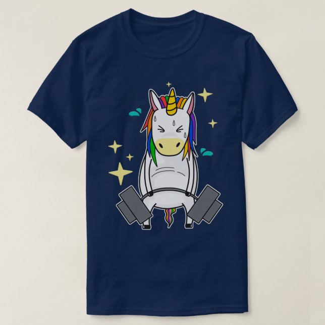Unicorn Weightlift essenziell T-Shirt (Design vorne)