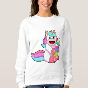 Unicorn with Baby bottle.PNG Sweatshirt