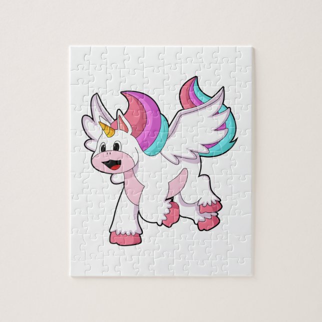 Unicorn with Wing.PNG Puzzle (Vertikal)