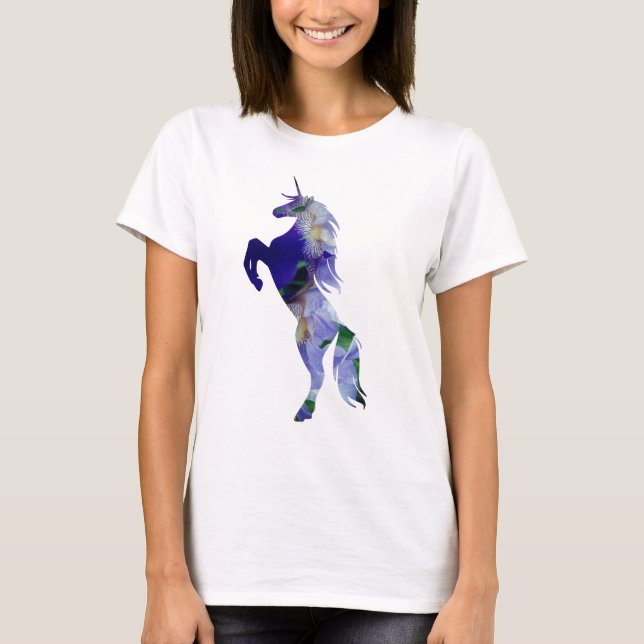 Unicorn Women's Bella Flowy Einfaches T - Shirt, w T-Shirt (Vorderseite)