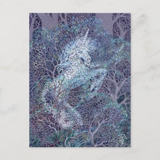 Unicorn Woods Deva Postkarte