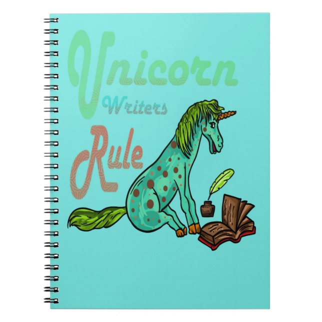 Unicorn Writer Rule Notizblock (Vorderseite)