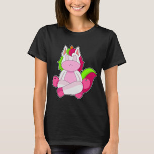 Unicorn Yoga Medizin Gymnastik T-Shirt