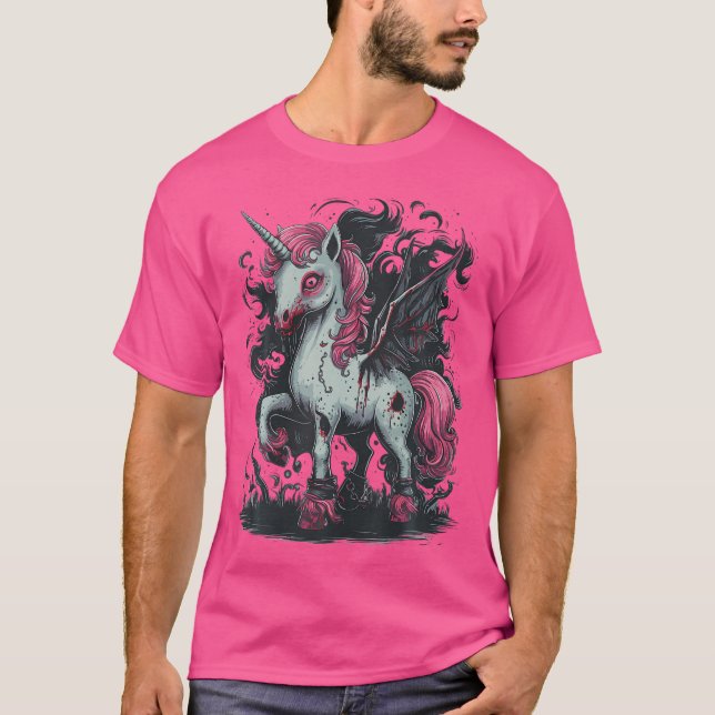 Unicorn Zombie T-Shirt (Vorderseite)