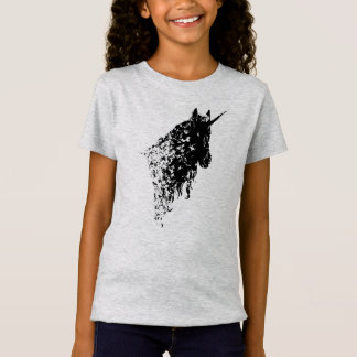 Unicornentwurf Weiß scherzt T - Shirt