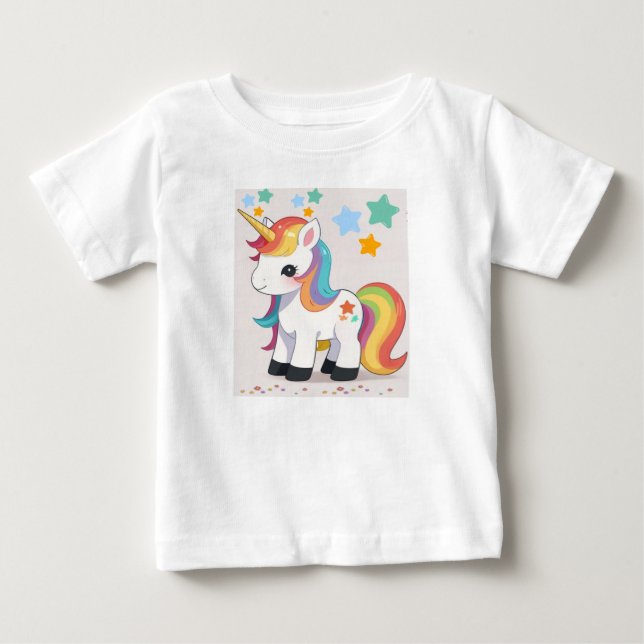 UNICORNIO BABY T-SHIRT (Vorderseite)