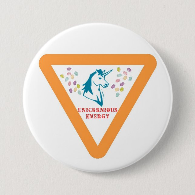 Unicornious Energie Button (Vorderseite)