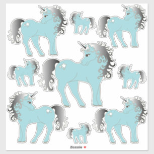 Unicorns Aufkleber