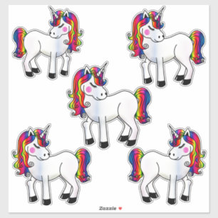 Unicorns Aufkleber