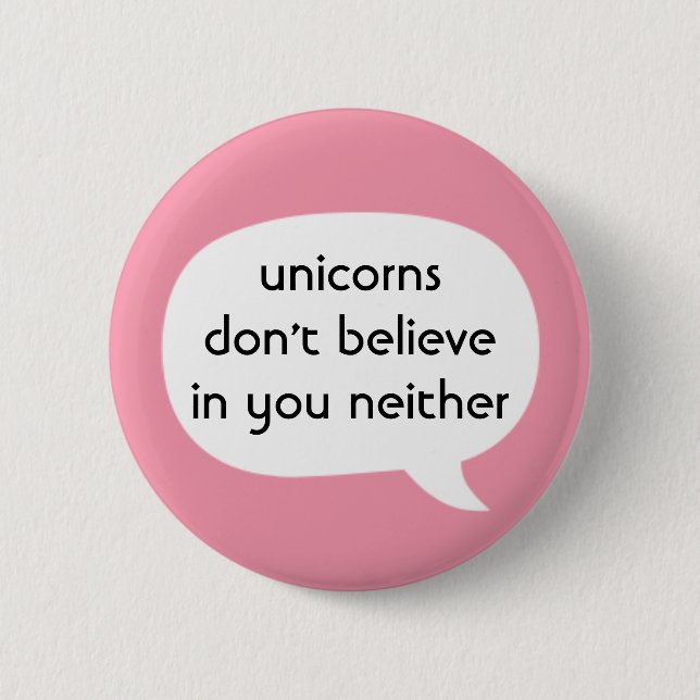 Unicorns Button (Vorderseite)