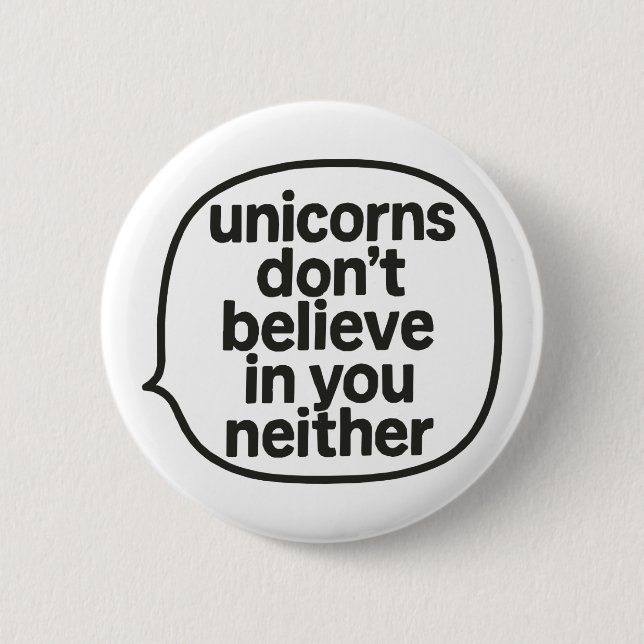 Unicorns Button (Vorderseite)