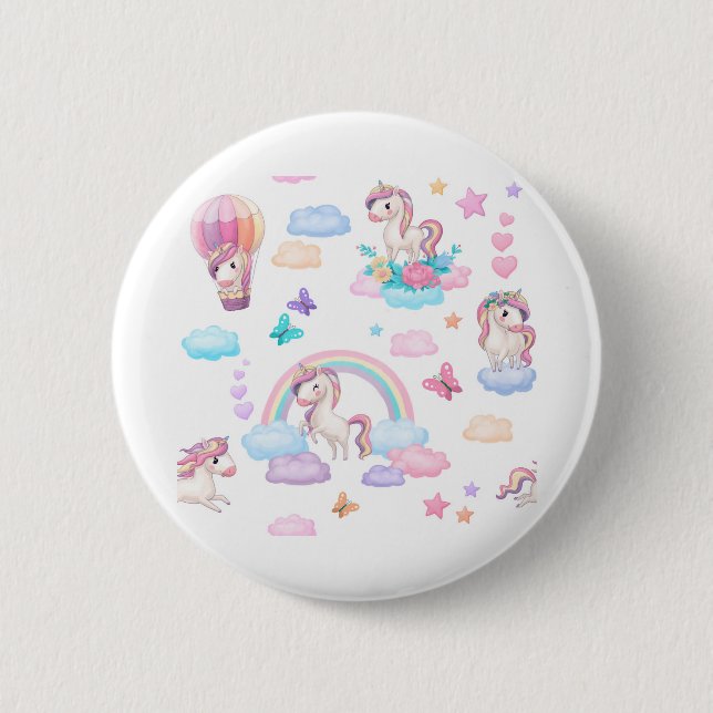 Unicorns Button (Vorderseite)