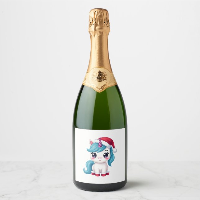 Unicorns Christmas_Santa Claus Unicorn Tank Top (3 (Vorderseite)