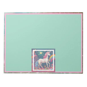 Unicorns Dreams Notepad Notizblock