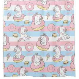 Unicorns Duschvorhang