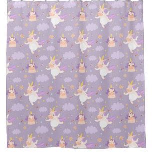 Unicorns Duschvorhang