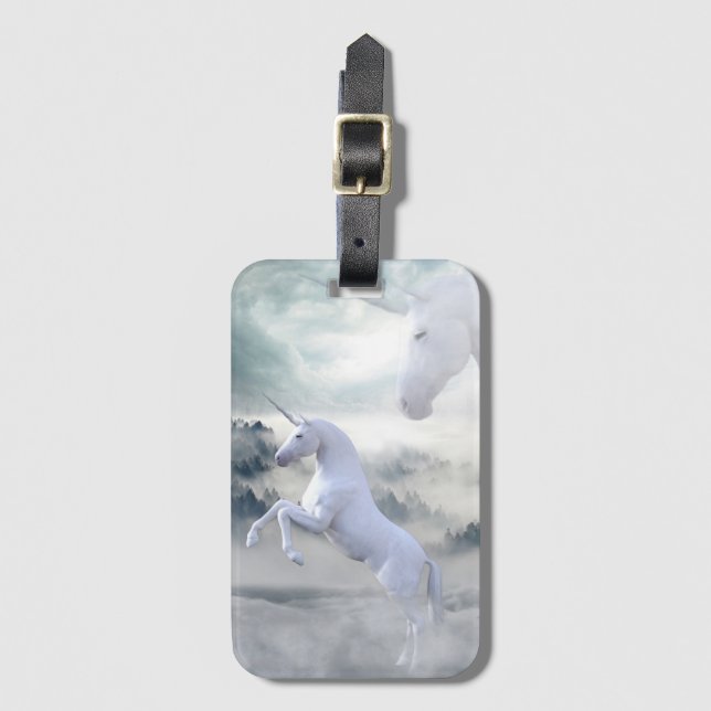 Unicorns Gepäckanhänger (Vorderseite Vertikal)