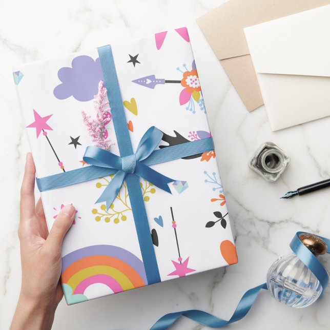 Unicorns Geschenkpapier (Family Gifting!)