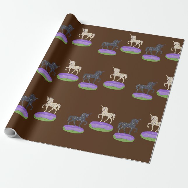 Unicorns Geschenkpapier (Ungerollt)