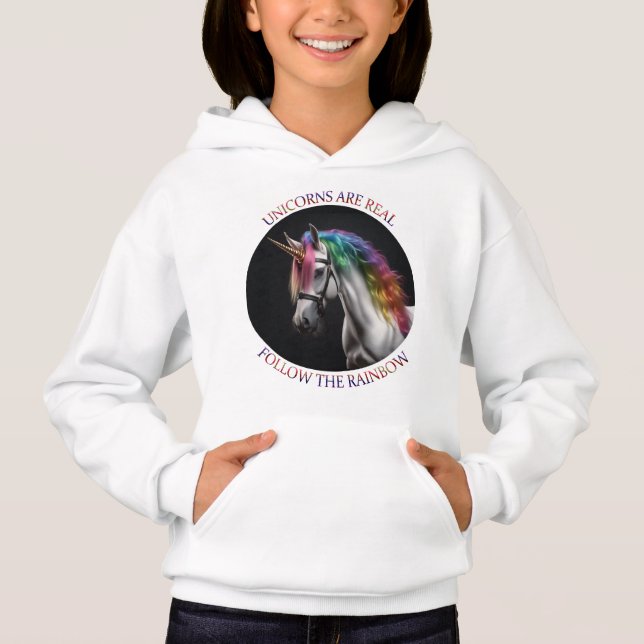 Unicorns Hoodie (Vorderseite)