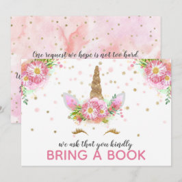 Unicorns in Bloom Einladung