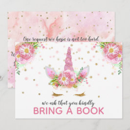 Unicorns in Bloom Einladung