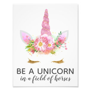 Unicorns in Bloom Fotodruck