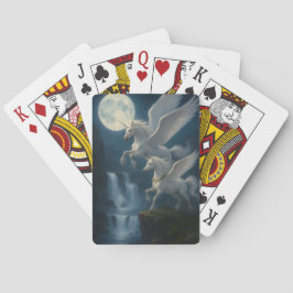 Unicorns in flight -Playing cards Spielkarten