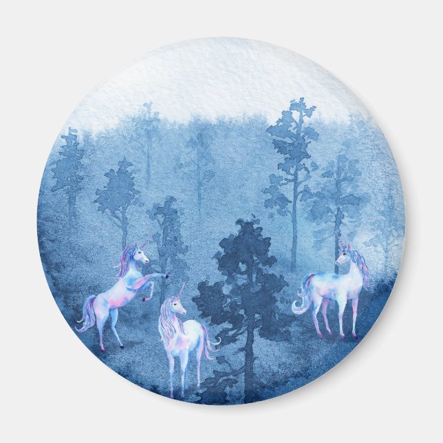 Unicorns in the Mist Magnet (Vorne)