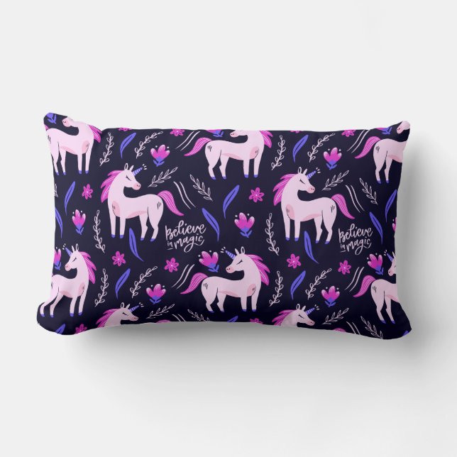 Unicorns Lendenkissen (Vorderseite)