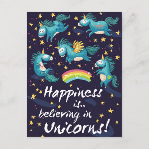 Unicorns Postkarte