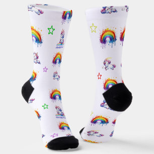 UNICORNS & RAINBOW SOCKS SOCKEN