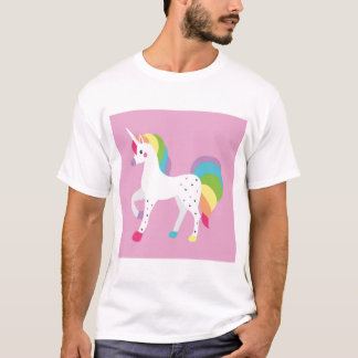 Unicorns-rosa T - Shirt fantastisch