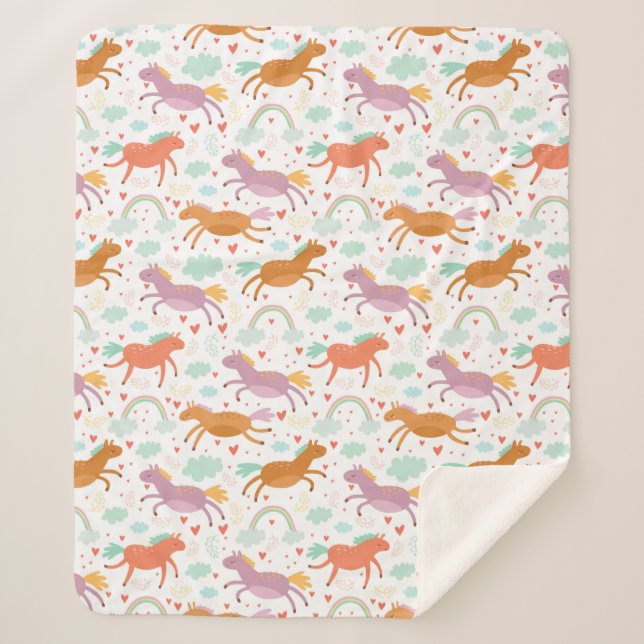 Unicorns Sherpadecke (Vorderseite)