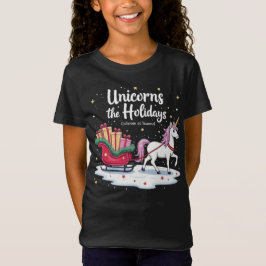 Unicorns Sleigh Holidays Shirt