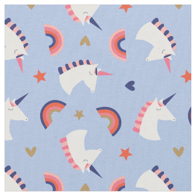 Unicorns Stoff (Nahaufnahme)