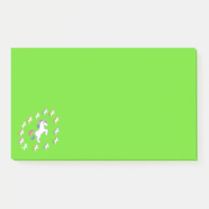 Unicorns Unicorn und mehr mehrfarbige Unicorn Post-it Klebezettel